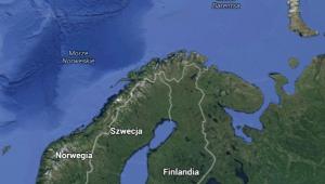 Morze Barentsa, źródło: Google Maps
