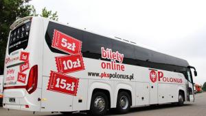 PKS Polonus przewiózł 2 mln pasażerów w 2015 r. i miał 40 mln zł przychodu z tej działalności