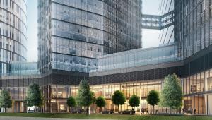 The Warsaw HUB - wizualizacja. Źródło: Ghelamco Poland