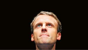 Emmanuel Macron w czasie kampanii prezydenckiej, 17 listopada 2016 r.