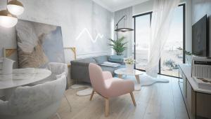 Apartamenty sprzedawane są pod klucz z wyposażeniem w
najwyższym standardzie